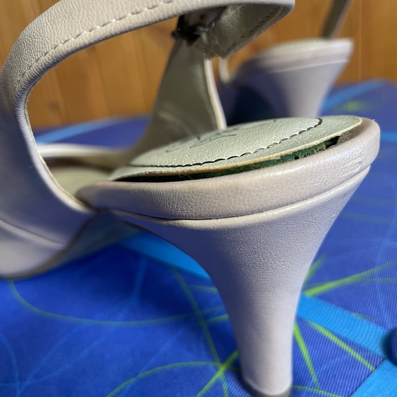 Life Stride peep toe sling back heels - Picture 7 of 8